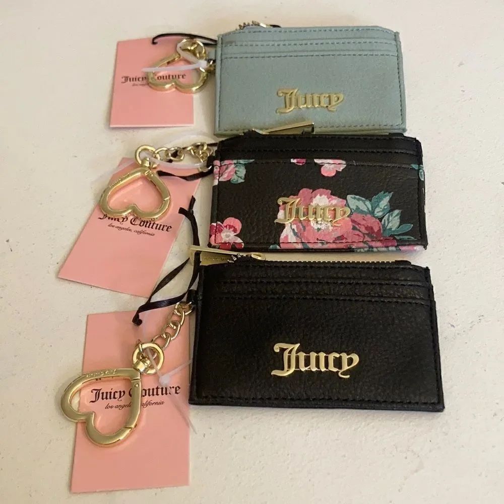 Juicy Couture Zipper Card Case